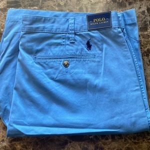 NWT Waist 38 LIGHT BLUE polo shorts relaxed fit
